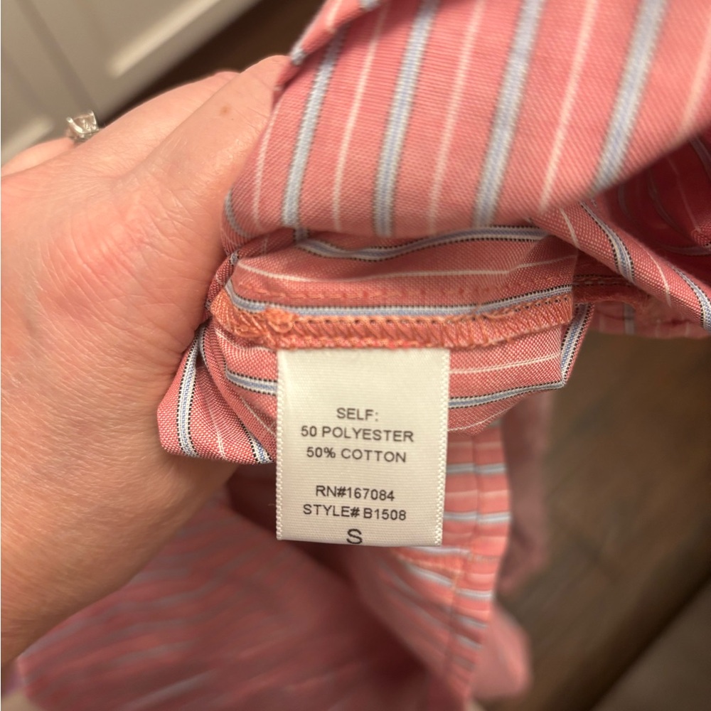 New Women’s Tuckernuck Pink Striped Prado maxi skirt S cottage core romantic - Picture 7 of 7